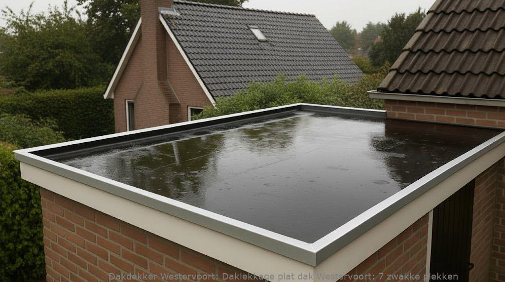Daklekkage Plat Dak Westervoort